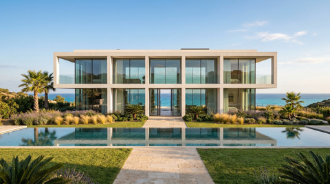 Ideas de render para villa moderna